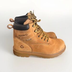 Wolverine Floorhand Insulated Steel-Toe 6" 10W Brown Work Boots W221024